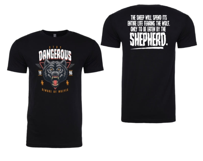 Beware of wolves (Black Tee)