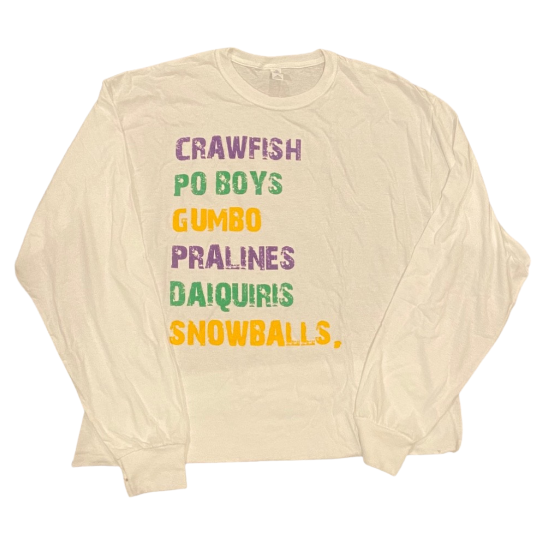 MARDI GRAS NOLA CULTURE Long Sleeve